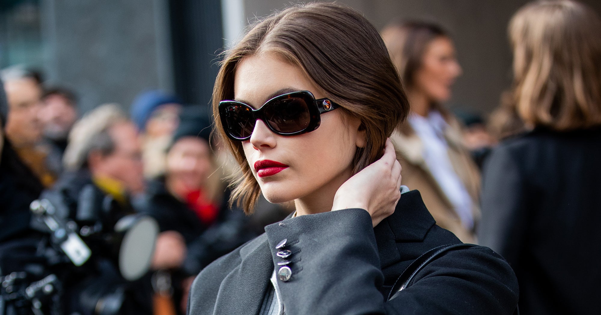 Red Lipstick Is Top Fashion Week Makeup Trend For 2020