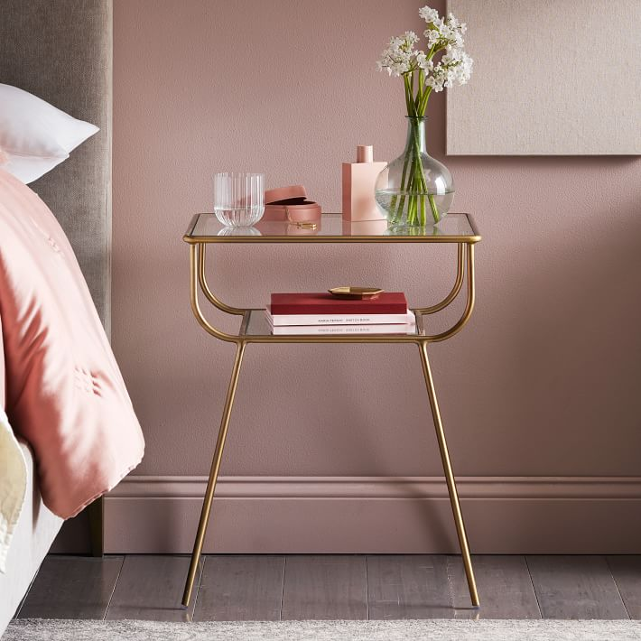 West Elm + Curved Terrace Nightstand