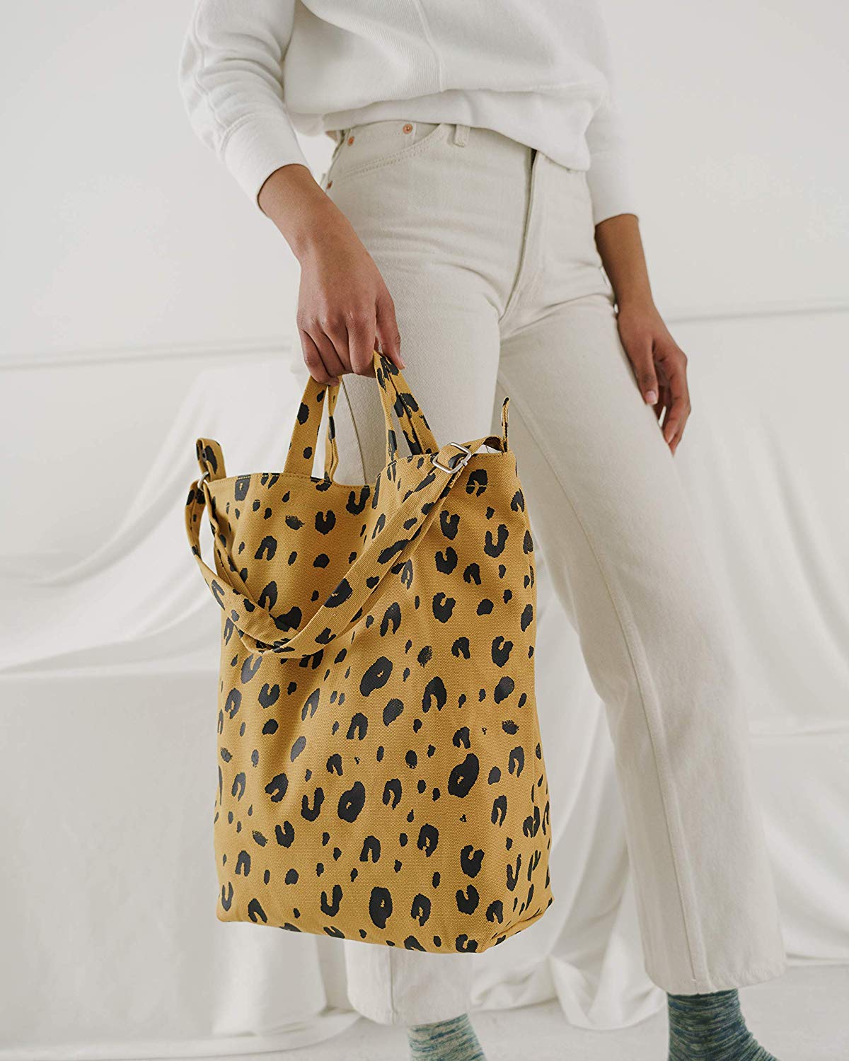 Baggu Leopard Tote Bag