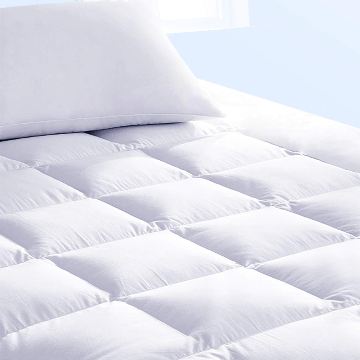 Pure Brands + Down Alternative Mattress Topper (Full)