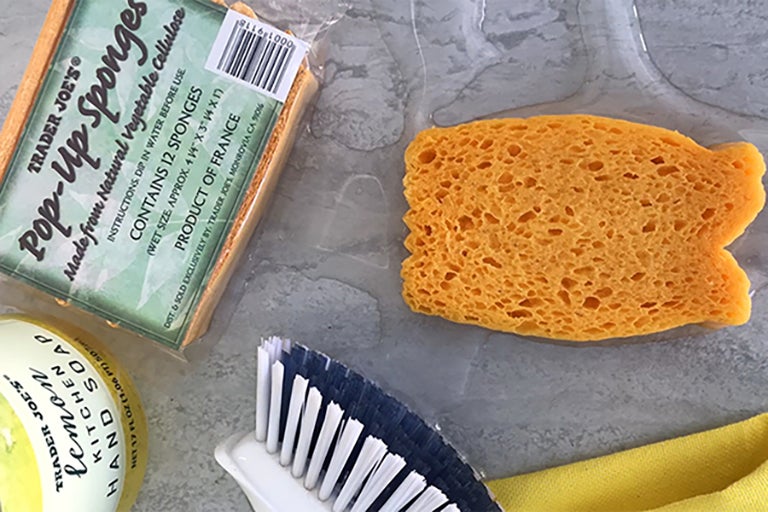 Trader Joe's REUSABLE SPONGE CLEANING CLOTHS