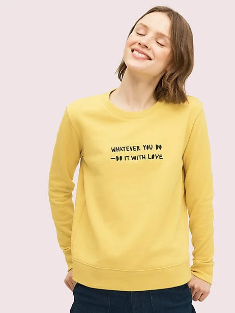 Kate Spade + Do It With Love Pullover