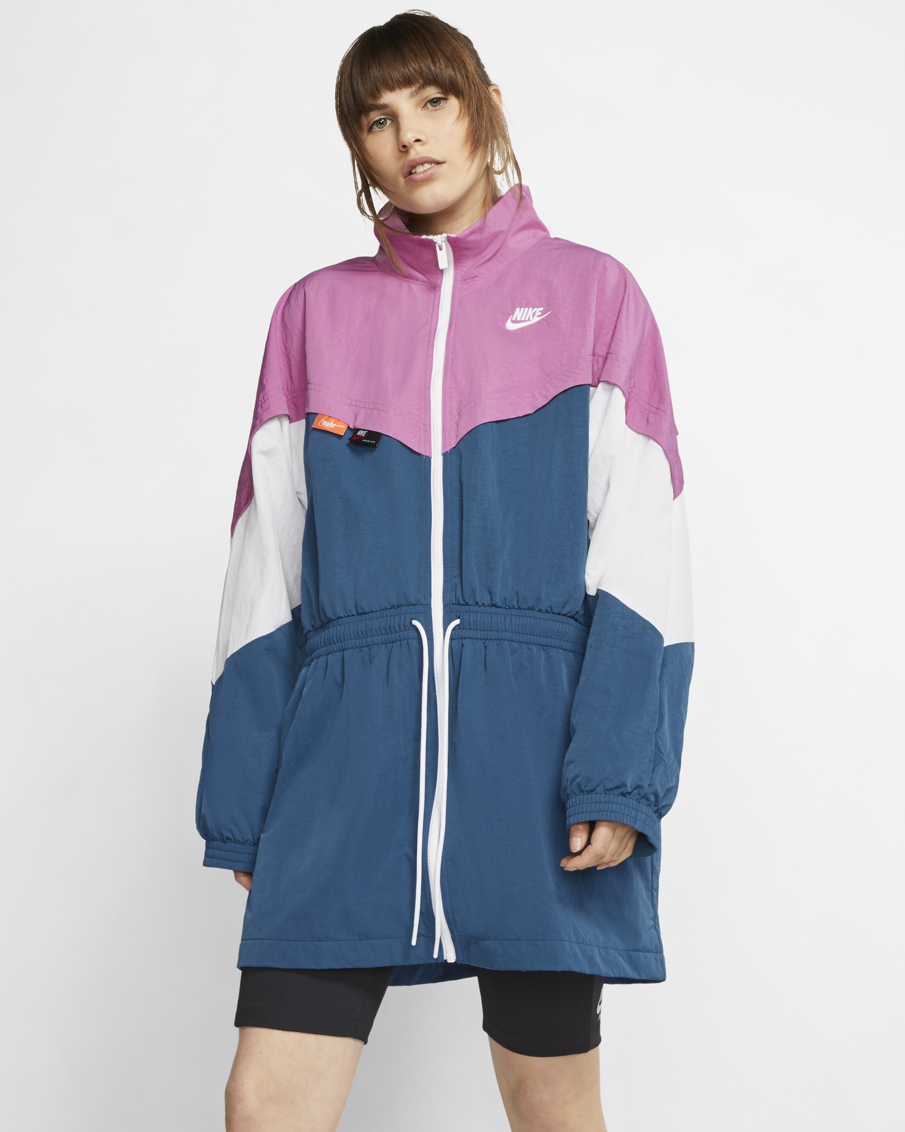 nike sportswear icon clash women's woven track jacket