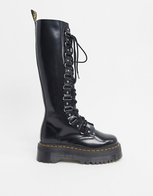 Dr marten long outlet boots