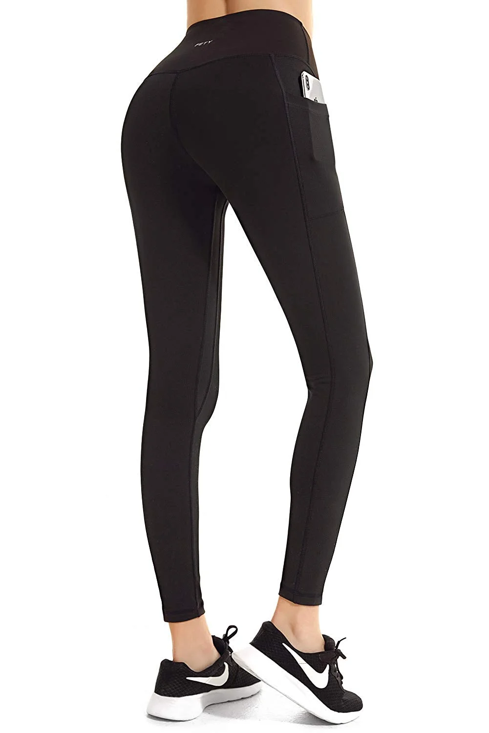 spandex leggings : FETY Women's Workout Leggings with Pockets High