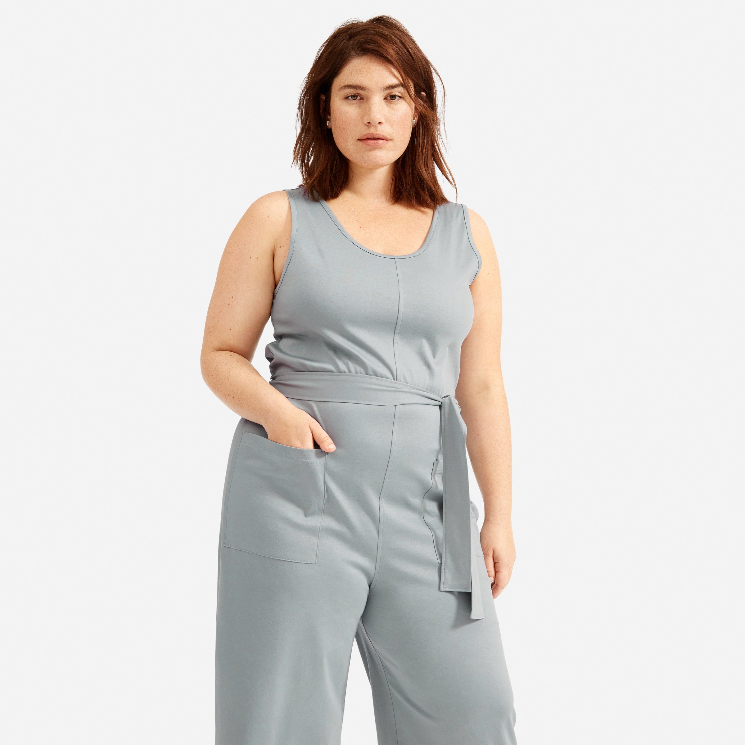 Everlane luxe cotton jumpsuit hot sale review