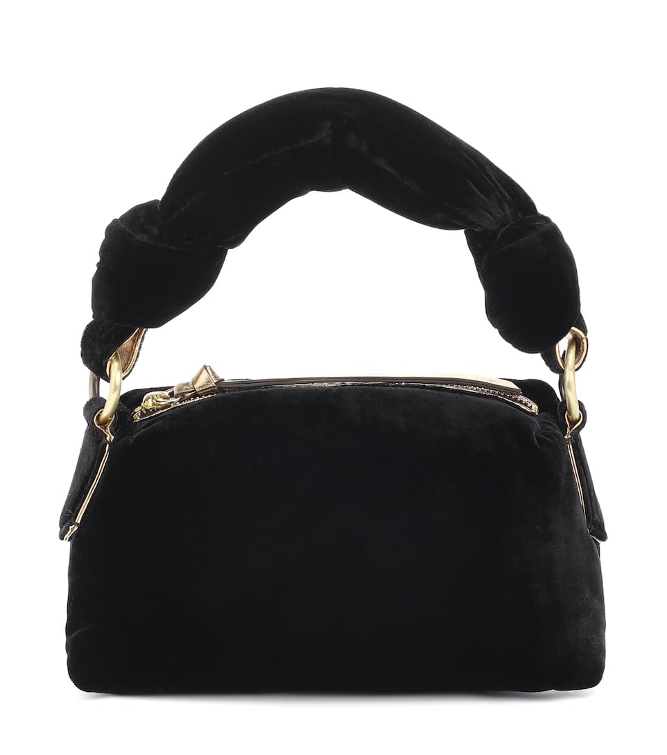 Dries Van Noten + Padded Velvet Tote