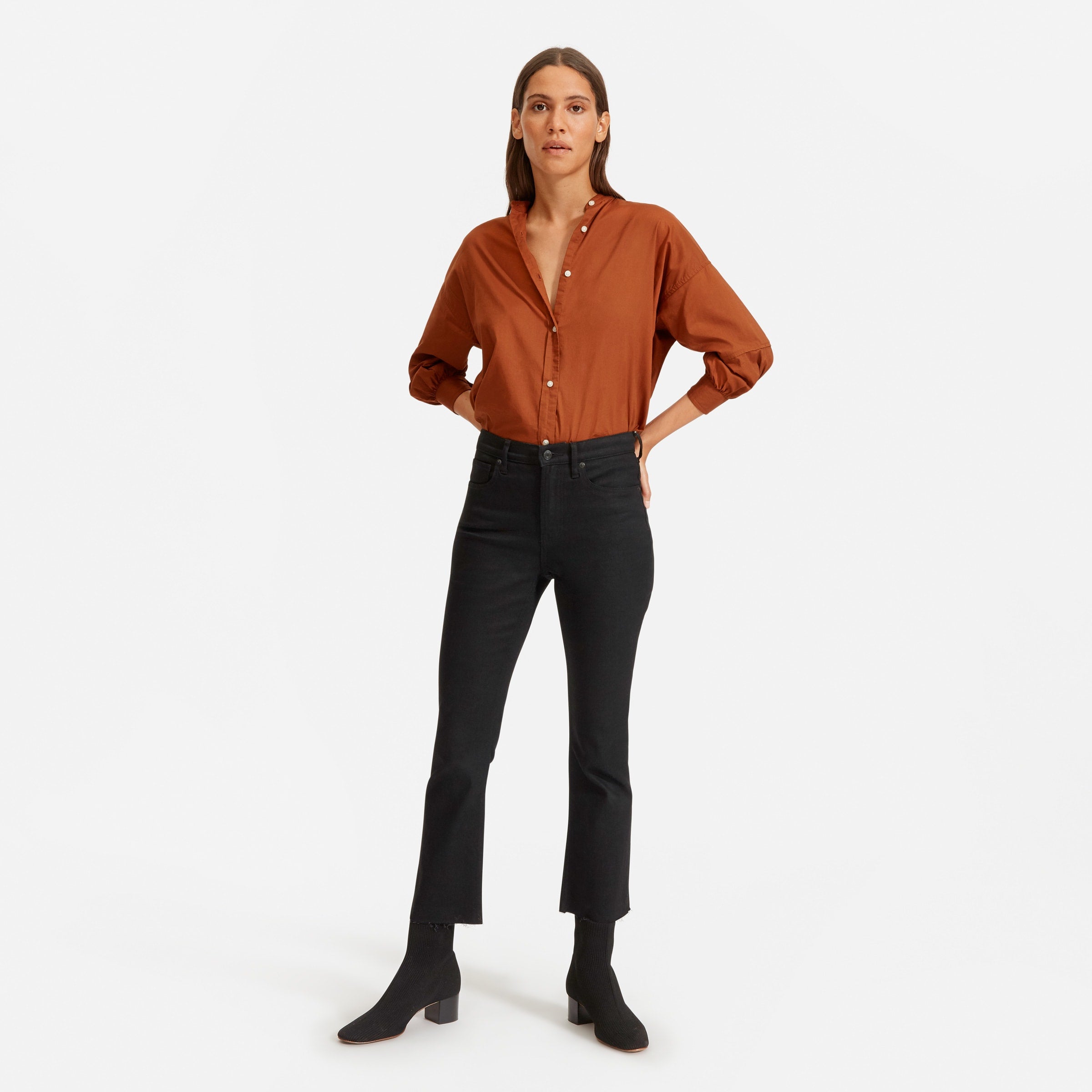 Everlane kick store crop jeans review