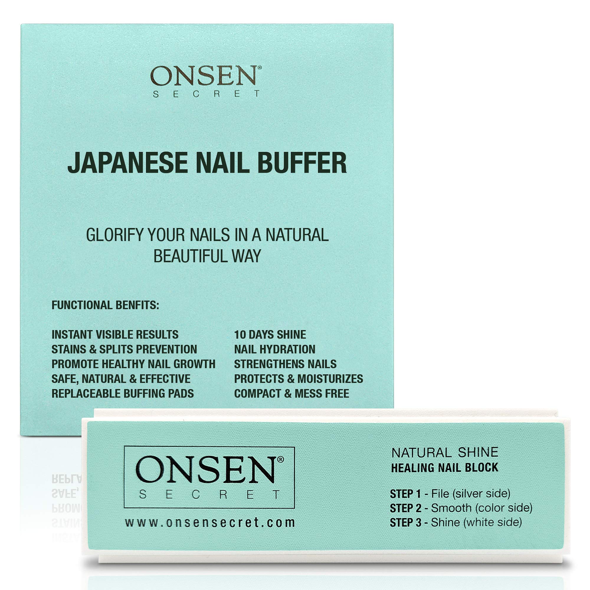Nail Buffer Block  Japanese Skin Care – Onsen Secret