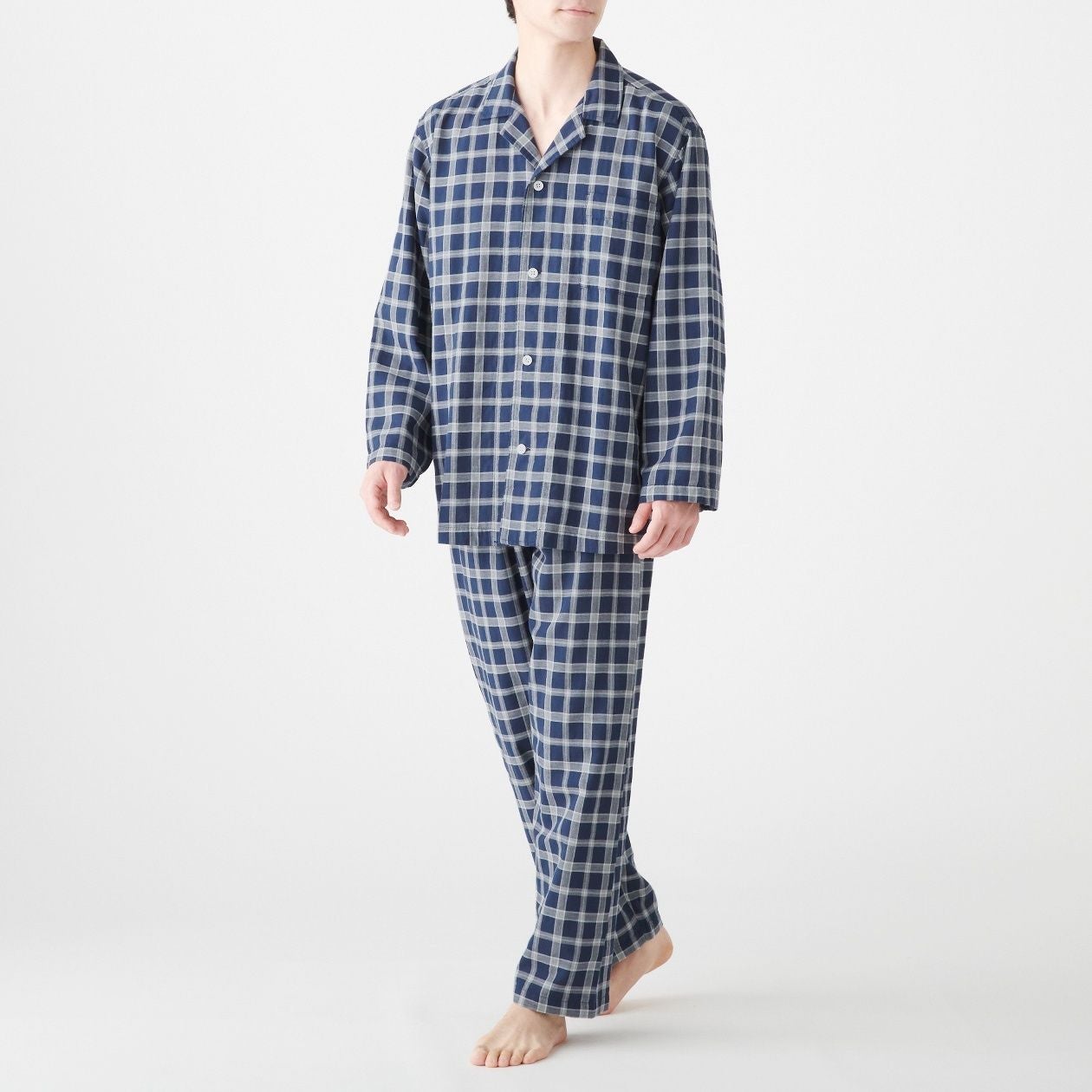 Muji + Side Seamless Double Gauze Pyjama