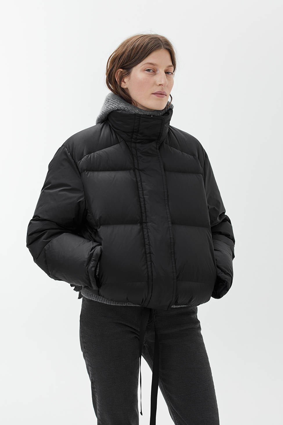 Arket + Cropped Down Puffer Jacket