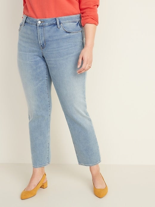 power straight jeans