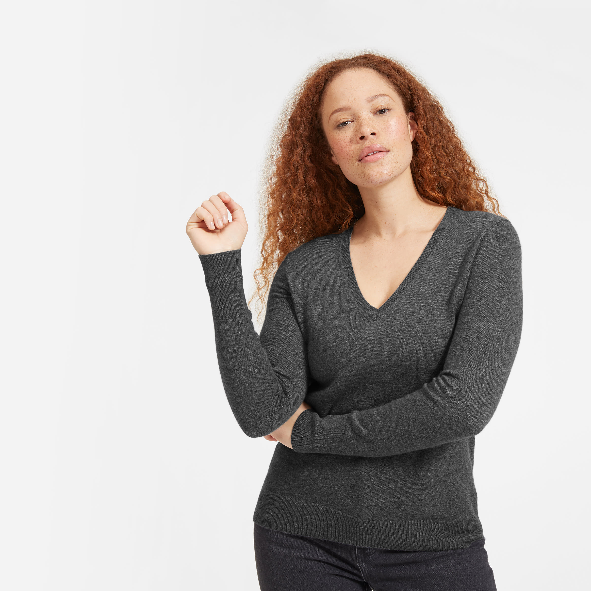 Everlane cashmere v outlet neck