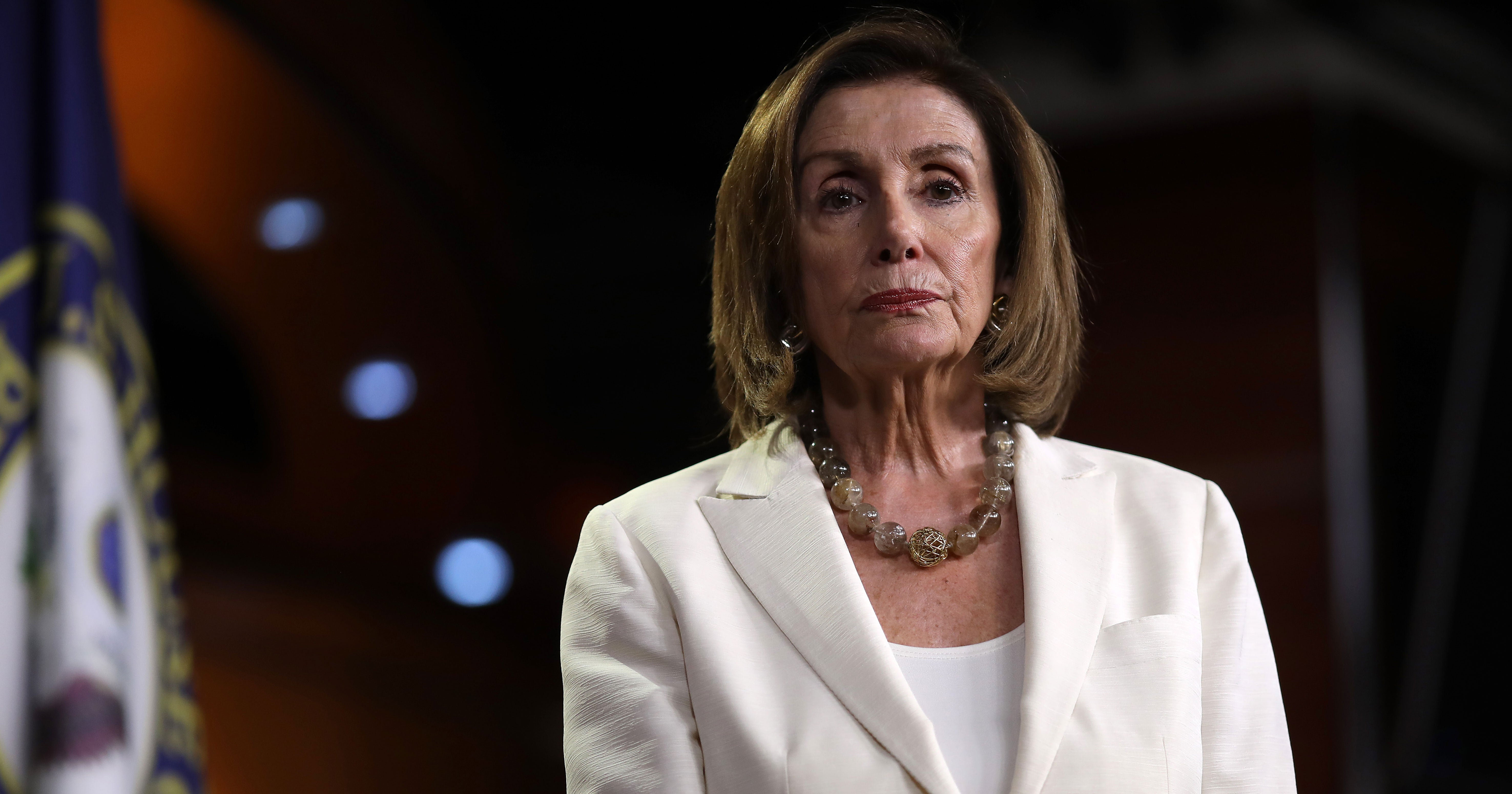 Nancy Pelosi Slams Trump On COVID-19 Impeachment Remark