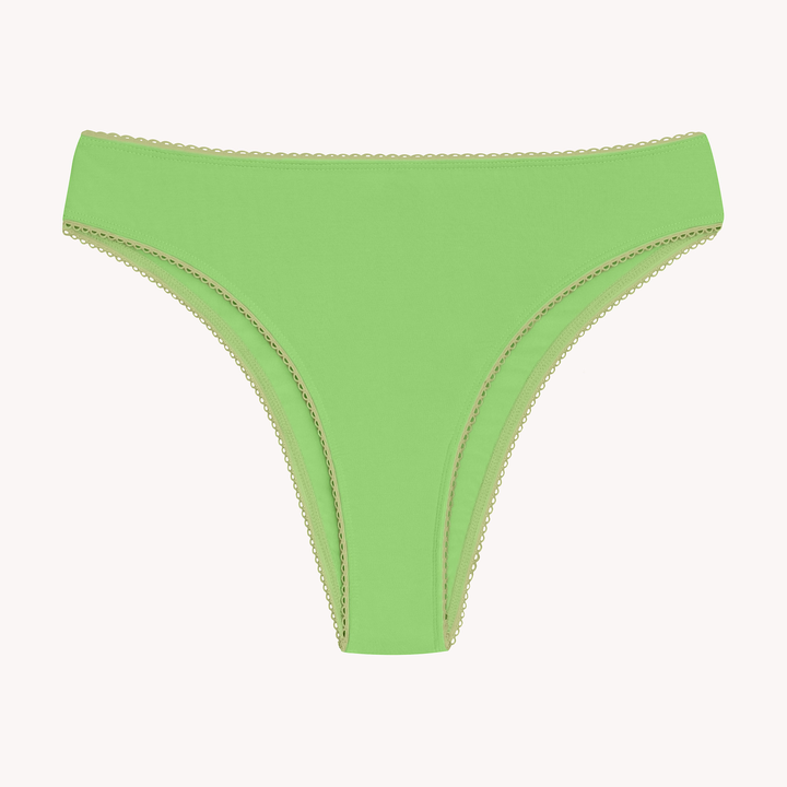 Seamless Leakproof Ultra Soft Underwear Women Comfy Lingerie No Show Solid  Color Brief Bikini Panty Comfort Funny Green at  Women's Clothing  store