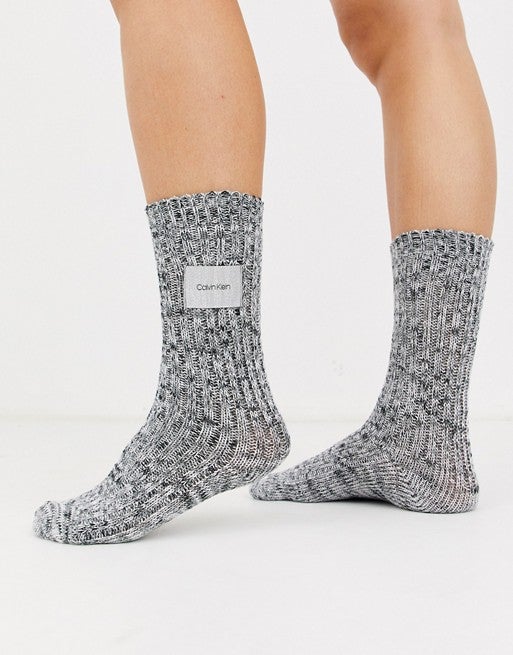 calvin klein fluffy socks