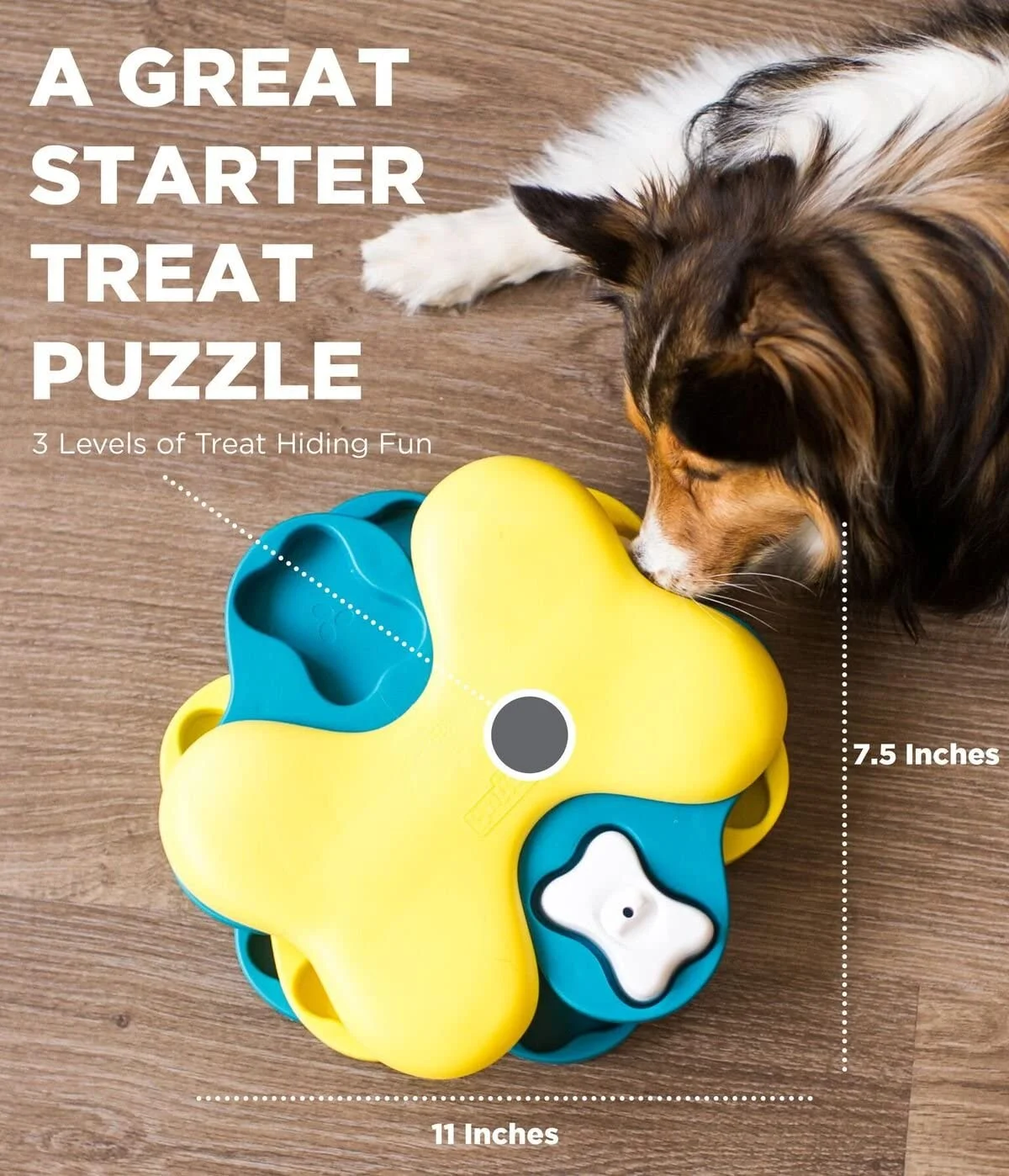 OUTWARD HOUND Nina Ottosson DOG BRICK Interactive Treat Puzzle/Toy