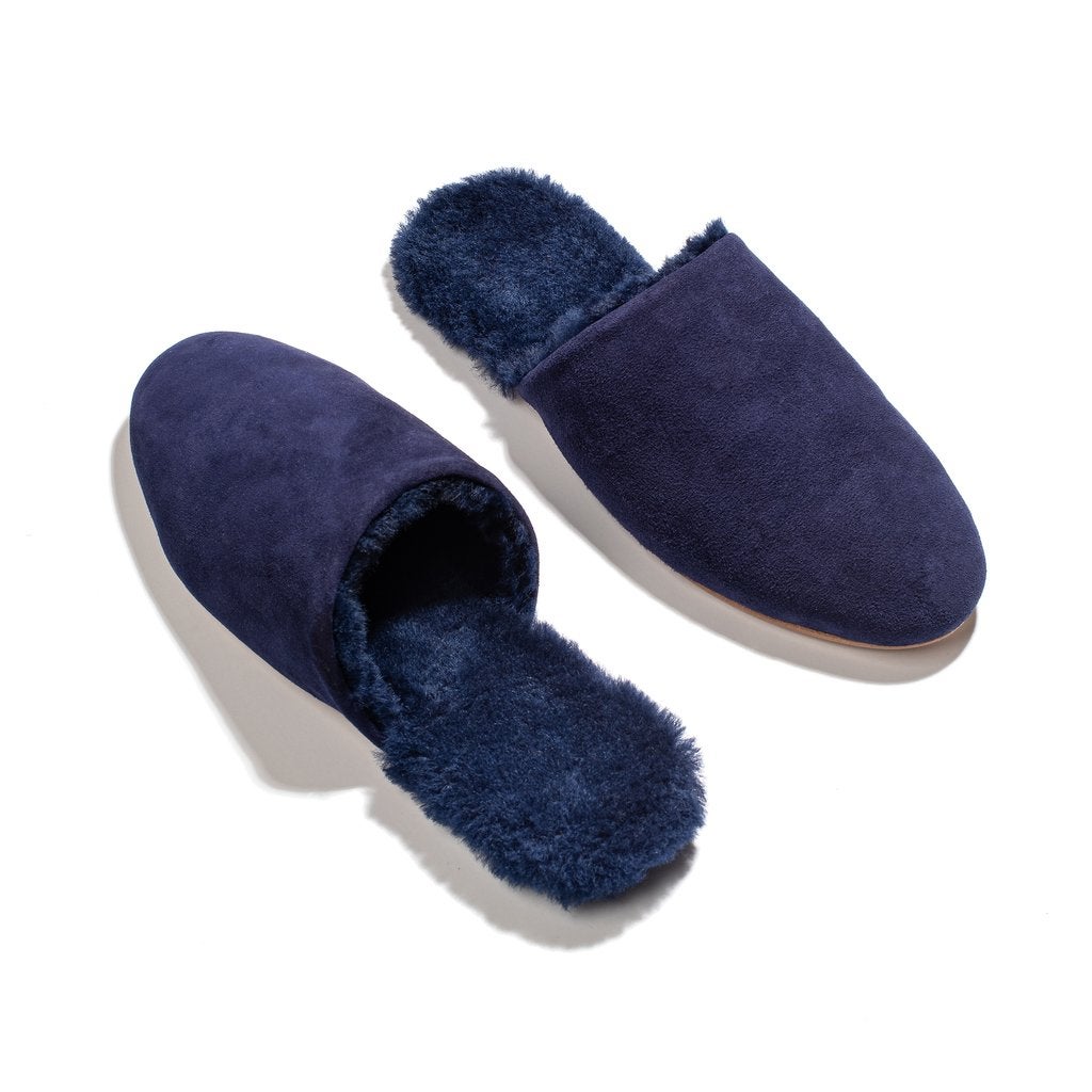 TKEES + Ines Shearling Slippers