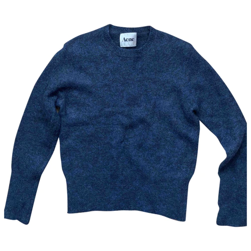 Acne Studios + Navy Wool Sweater