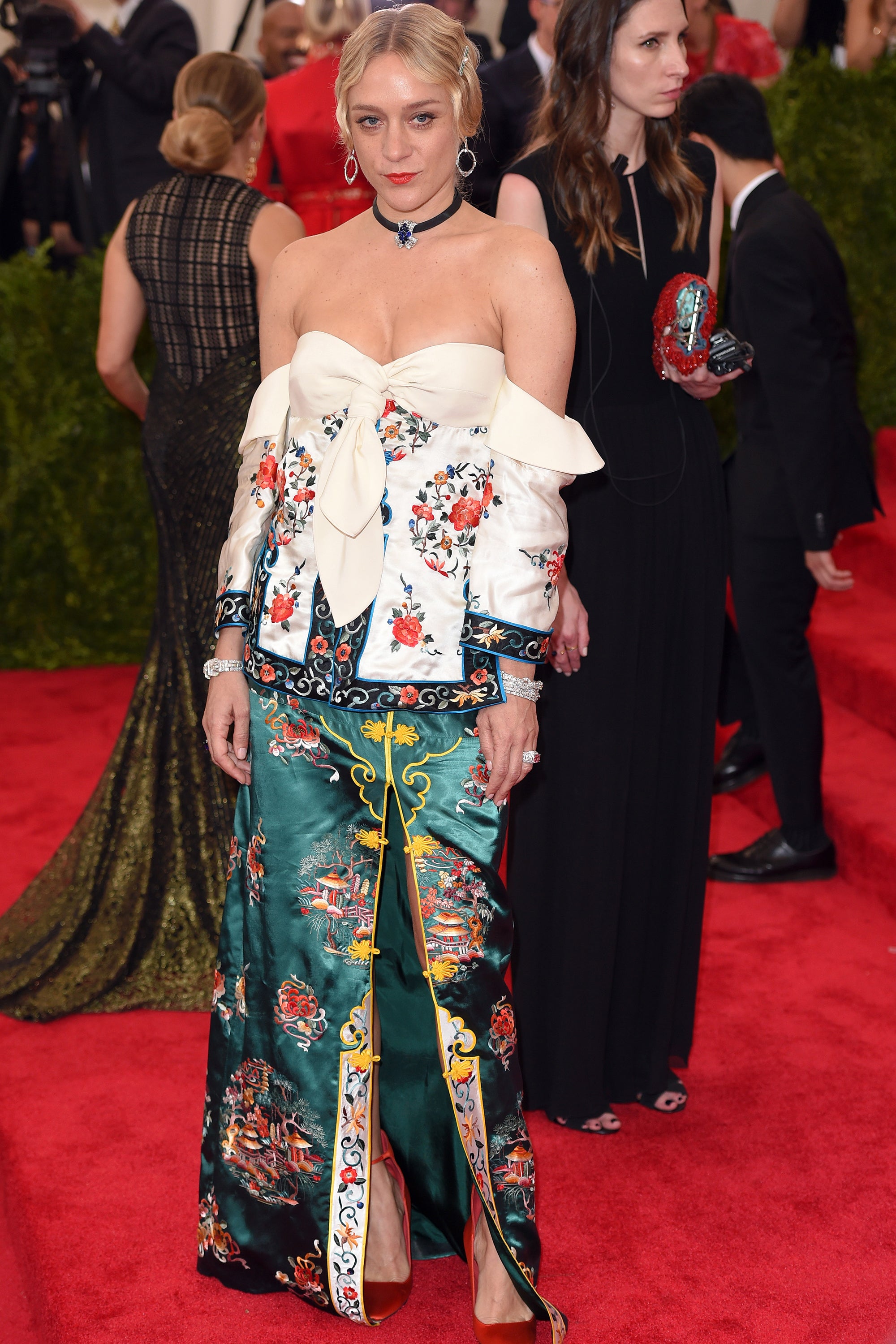Emma Stone and Rihanna Show the Met Gala Some Abs