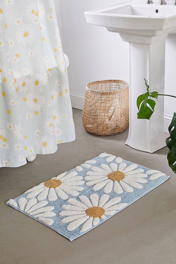 Daisy field organic cotton bath mat 50 x 80 cm, Simons Maison, Bath Mats  & Bath Rugs, Bathroom Accessories