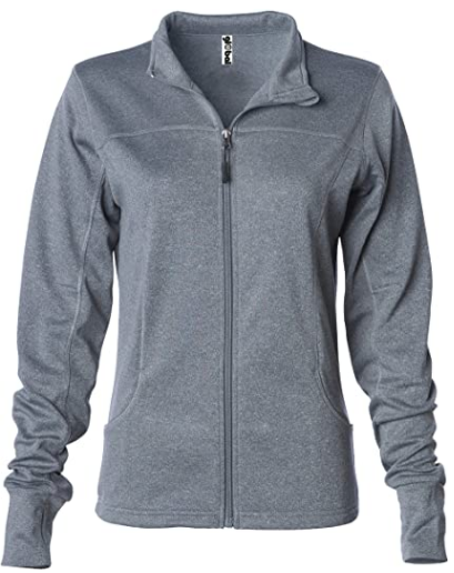 womens workout zip up jacket