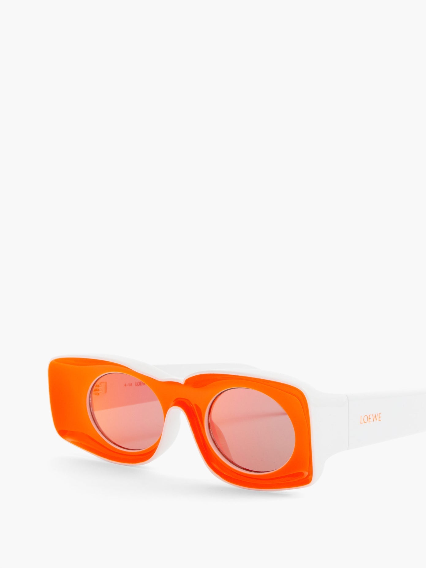 Loewe Paula’s Ibiza + Rectangular acetate sunglasses