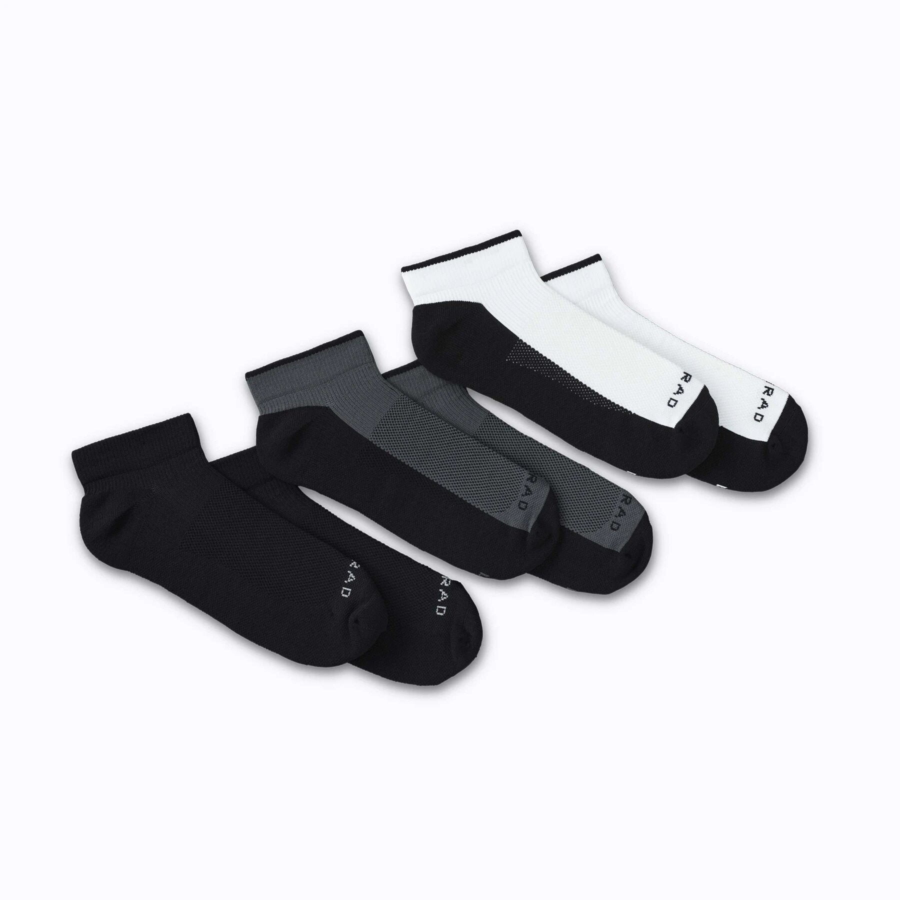Comrad + Ankle Compression Socks 3-Pack