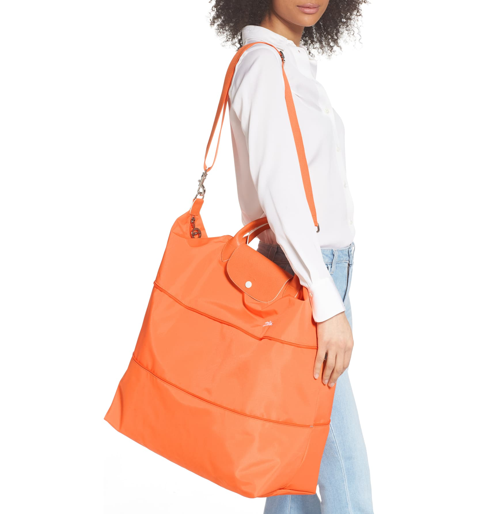 Longchamp + Expandable Nylon Tote