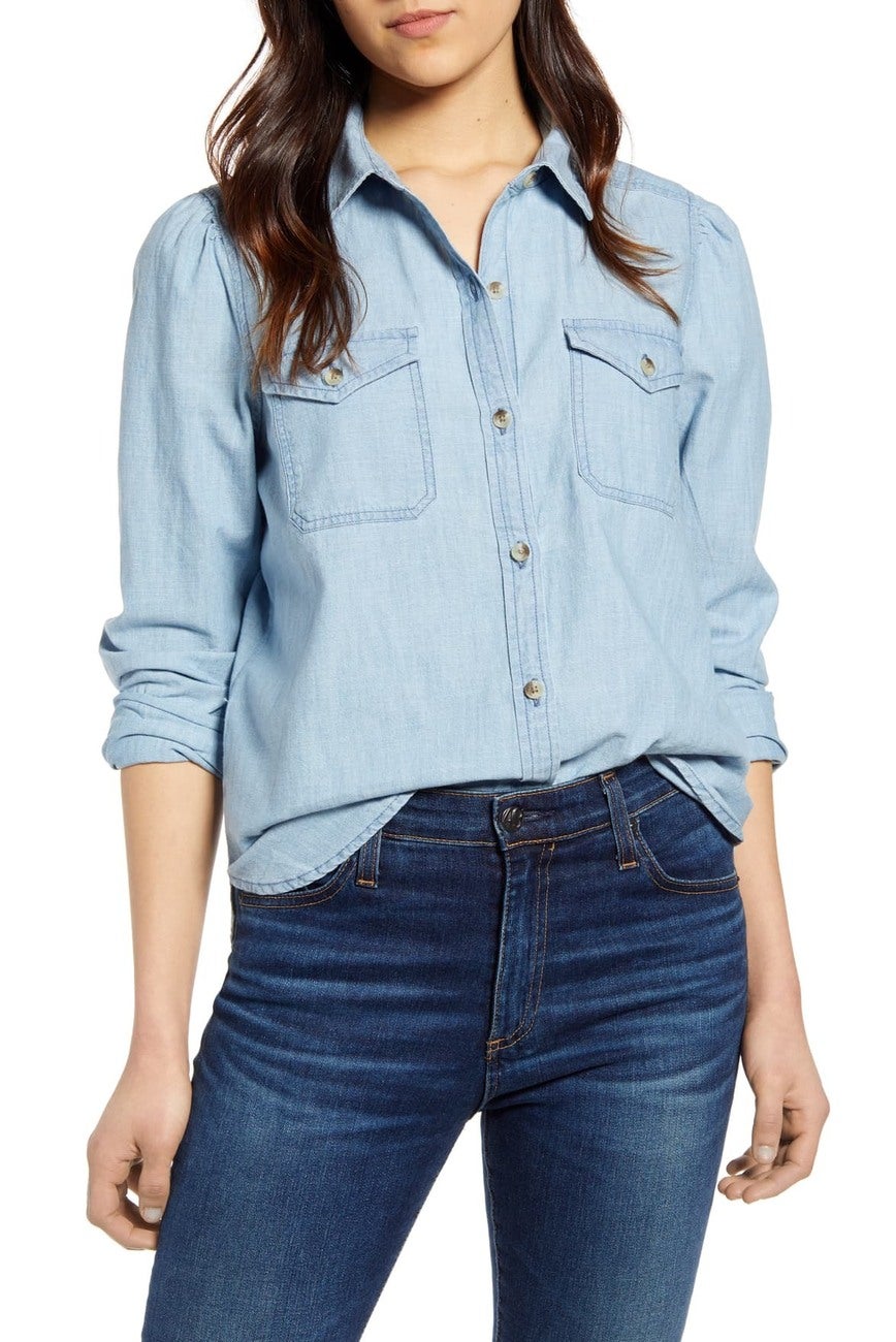 Lucky Brand + Danni Utility Shirt