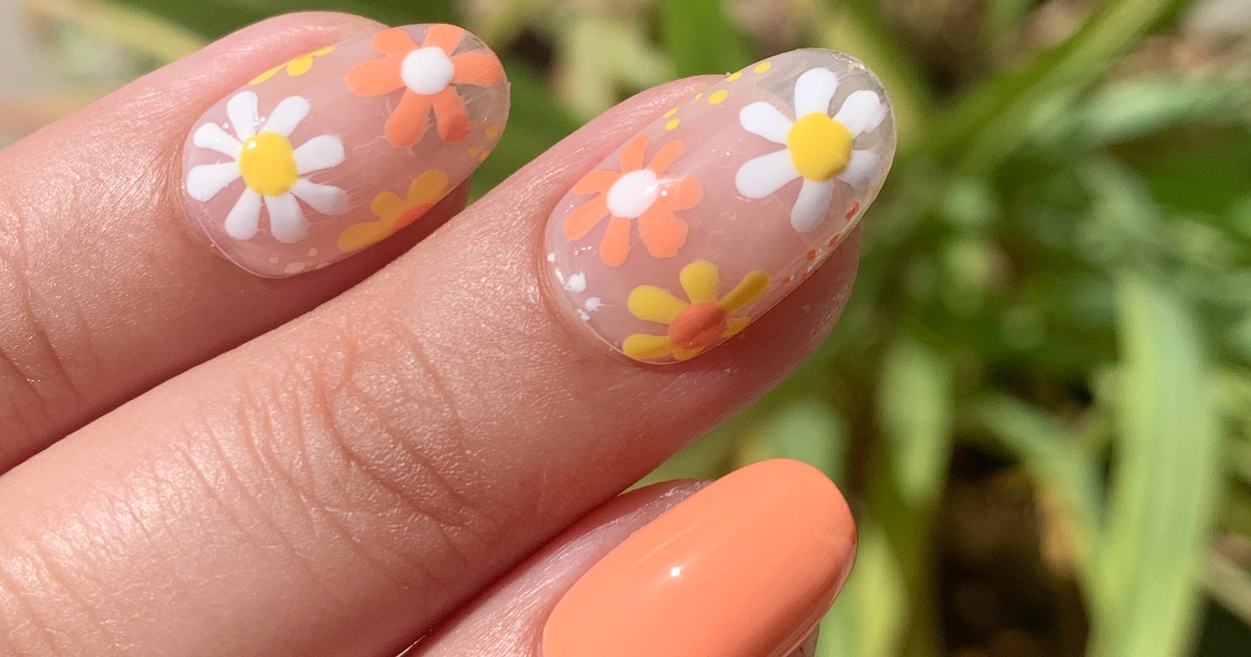 nail art flower designs beginners
