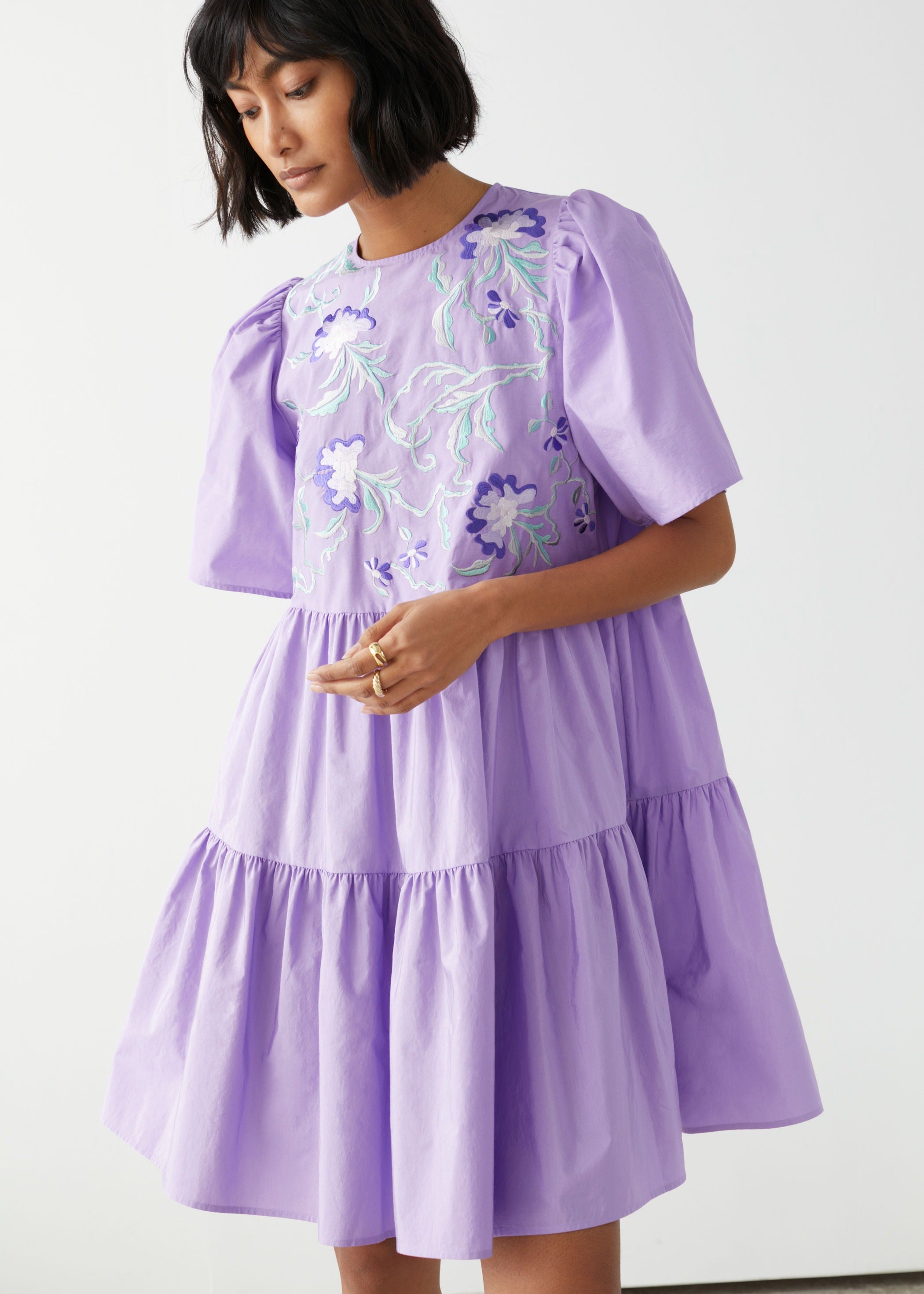 And other stories lilac dress best sale