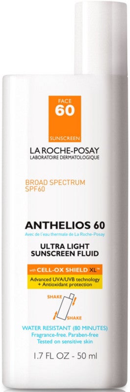 La Roche Posay Anthelios 60 Face Sunscreen For Combination Skin Spf 60 9386