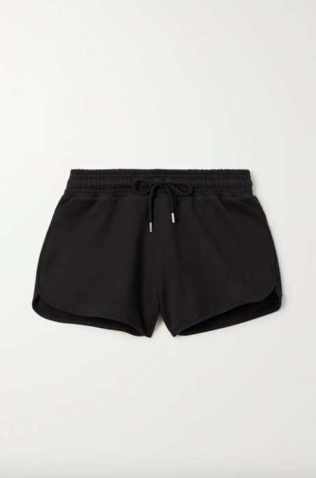 Net-A-Porter + Farrah Organic Cotton Jersey Shorts