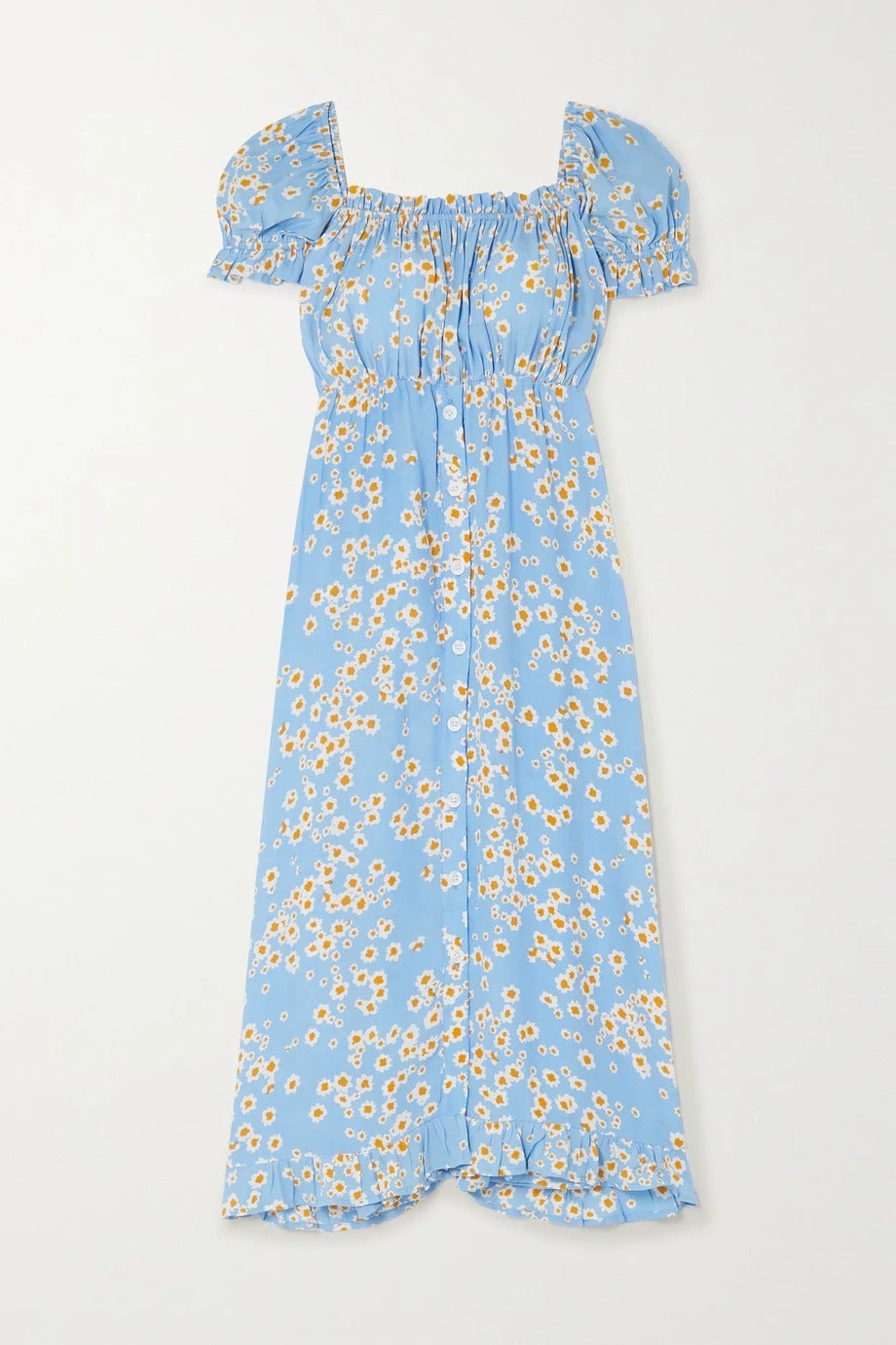 Faithfull the Brand + Ina Floral-Print Crepe Midi Dress