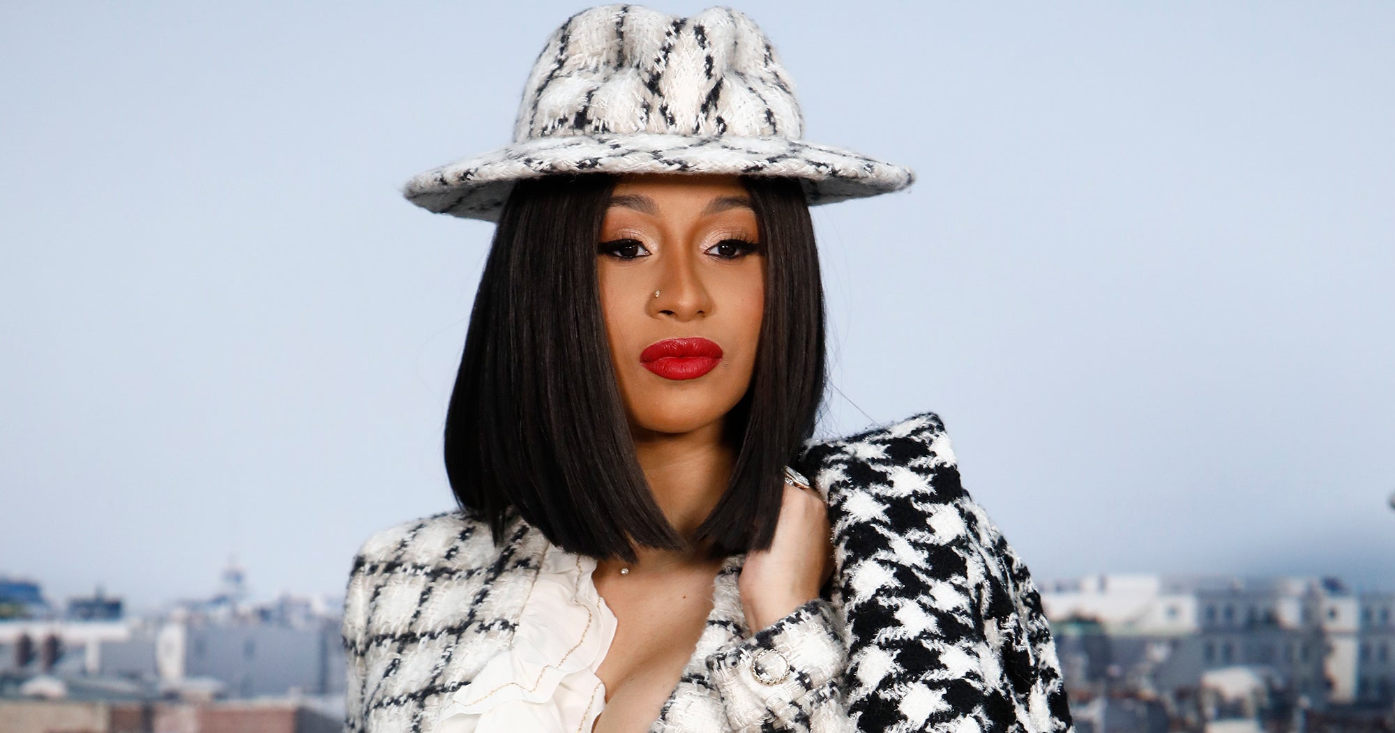 Cardi B gets huge peacock tattoo redone after ten years