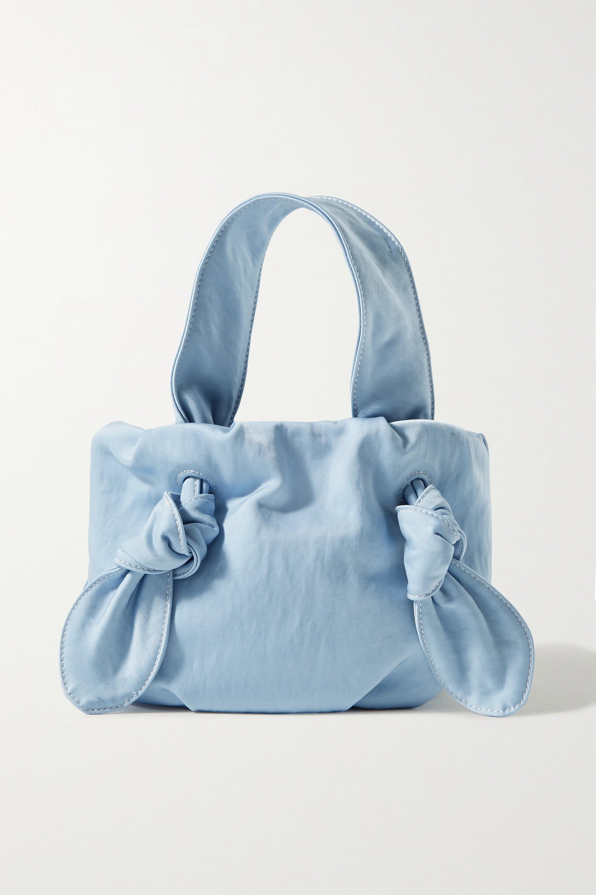 Staud Ronnie Knotted Canvas Tote