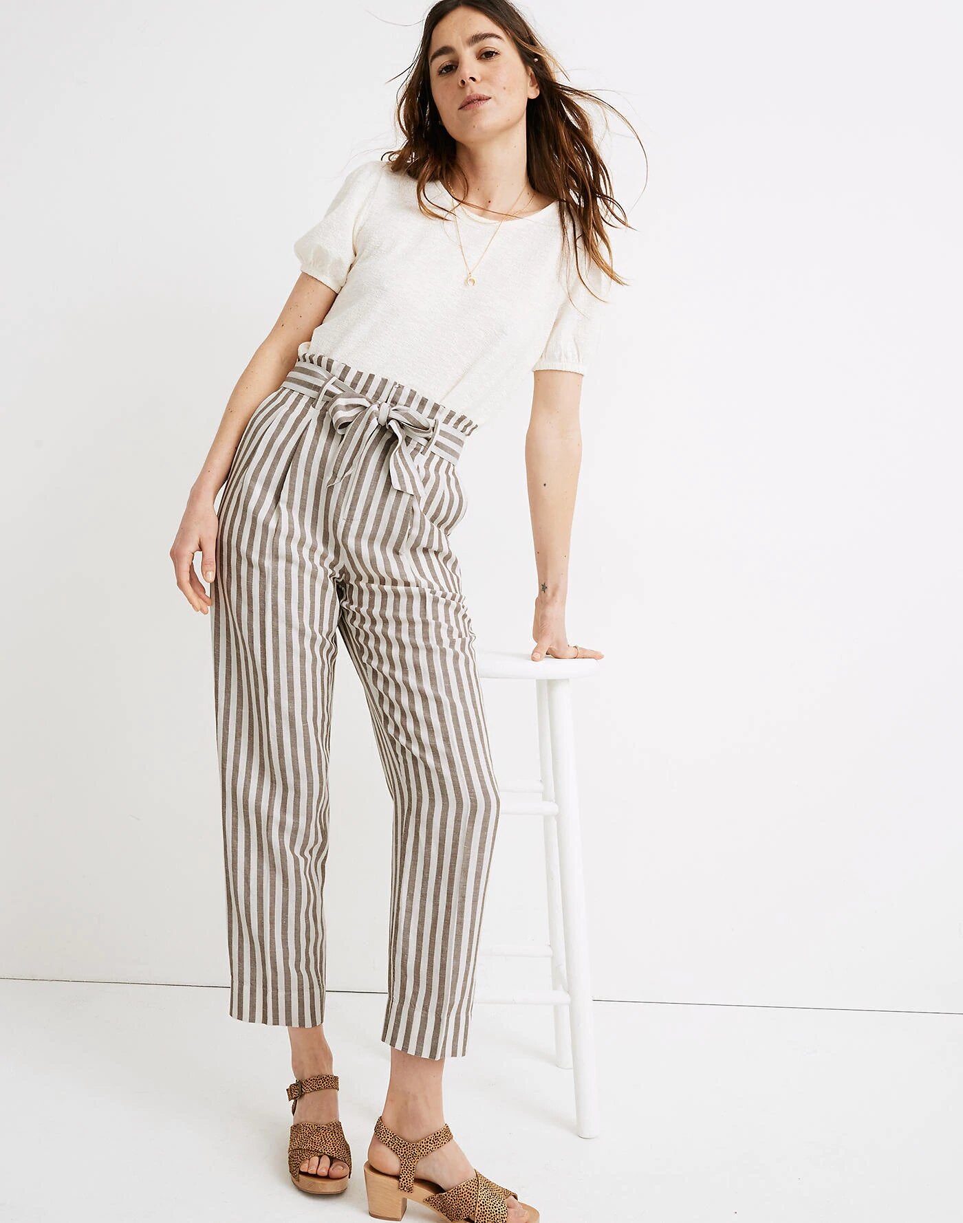 Striped Paperbag Trousers | Karma's Latest Coupons & Cashback 2024