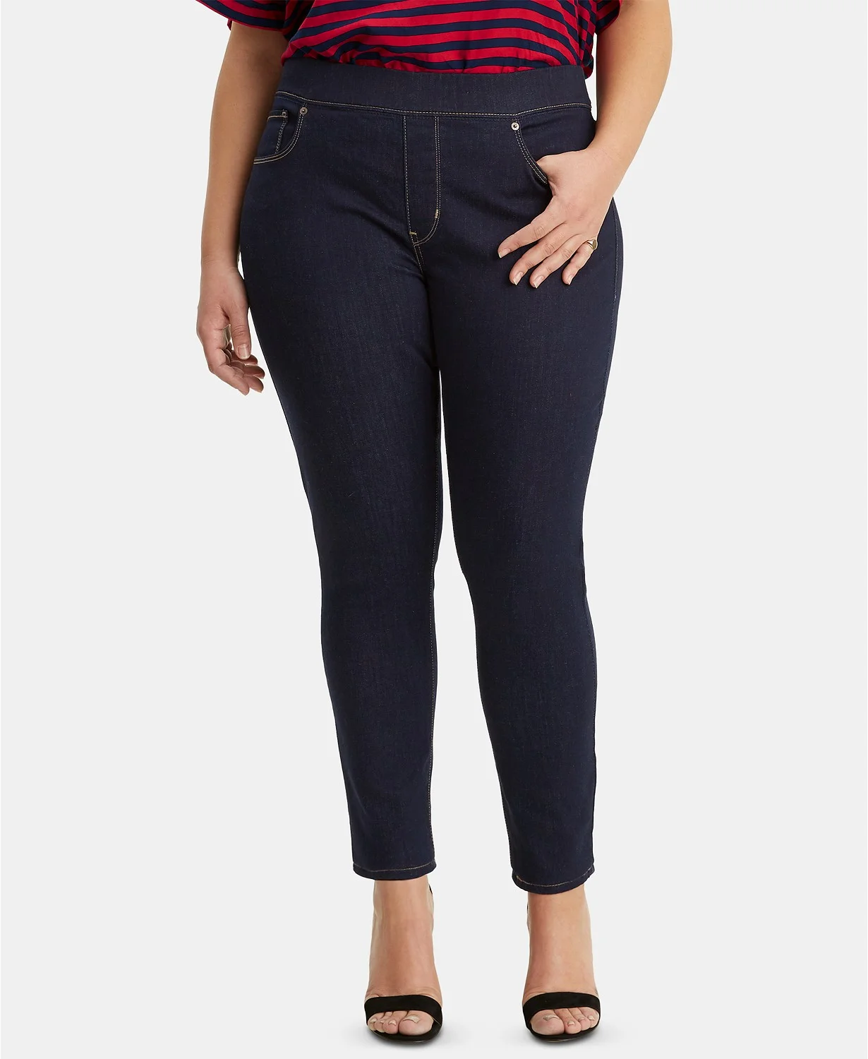 Levis + Trendy Plus Size Pull-On Jeggings