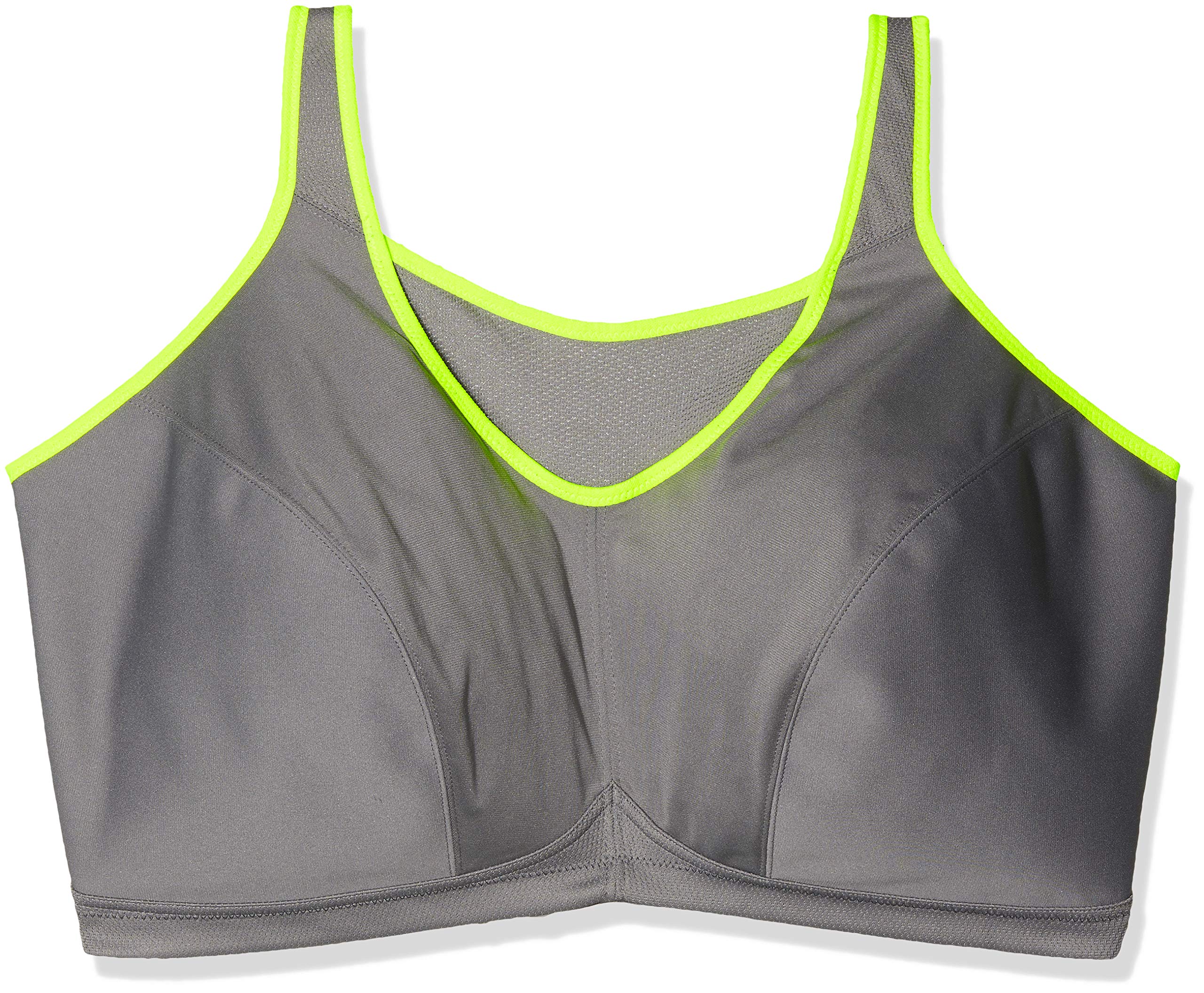 Glamorise + Women’s Full Figure No Bounce Plus Size Wirefree Sports Bra