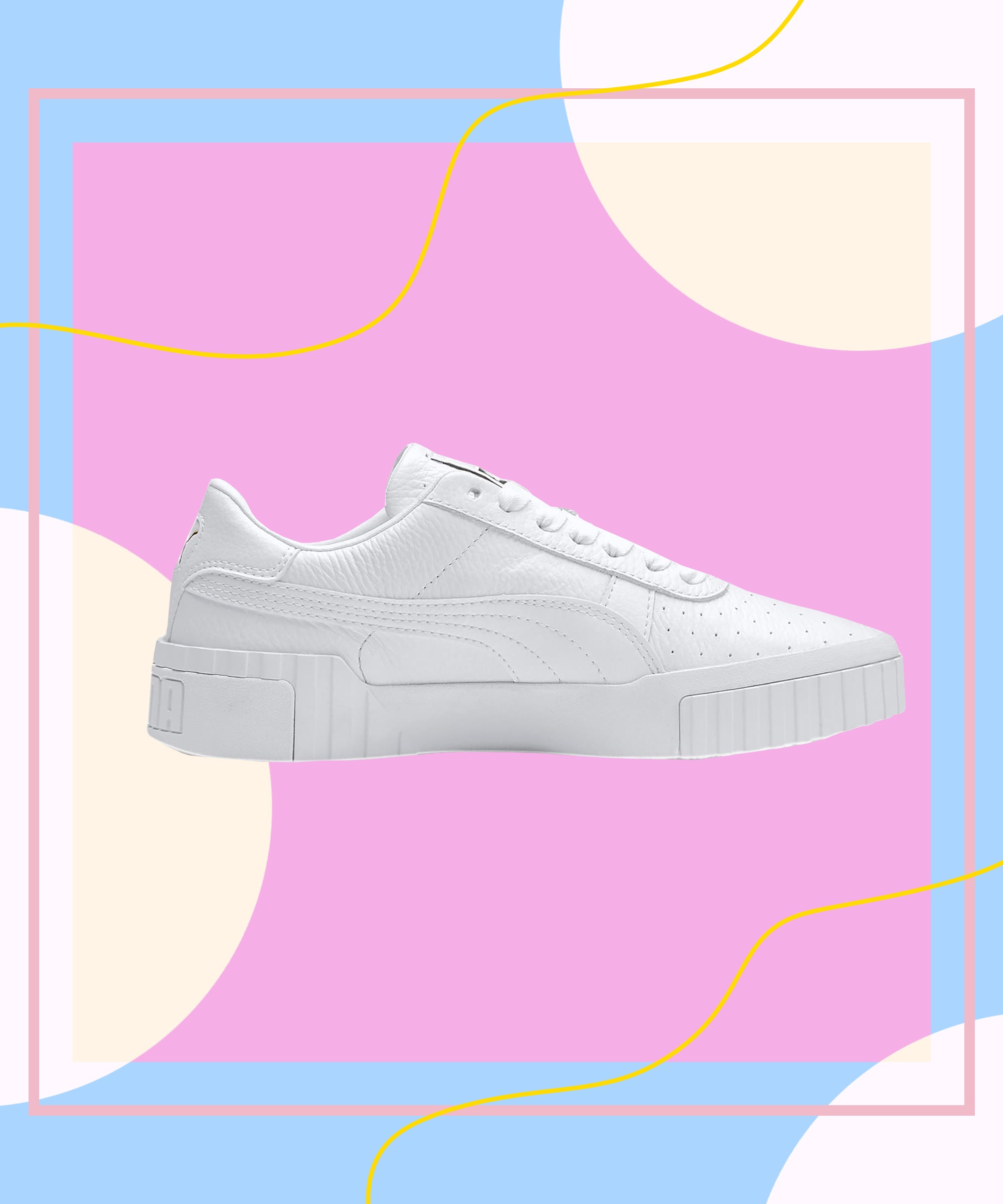 all white trendy shoes