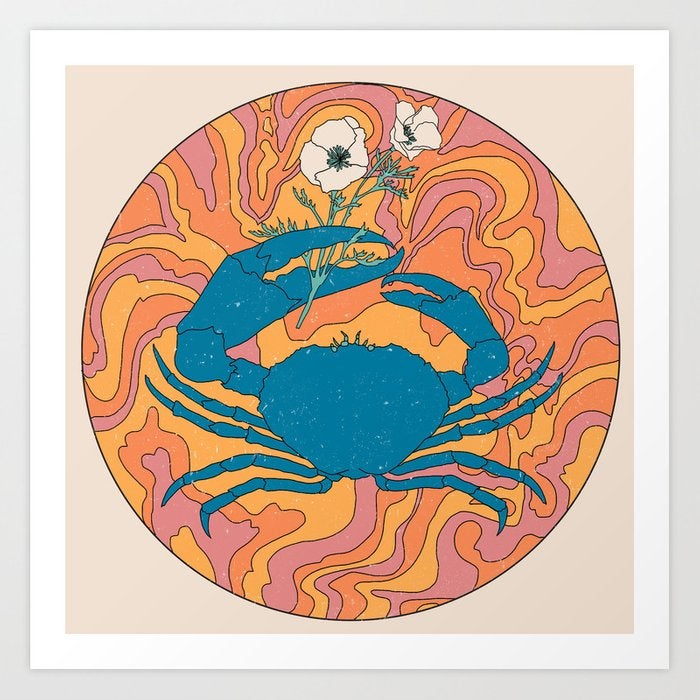 Society6 + Cancer Art Print