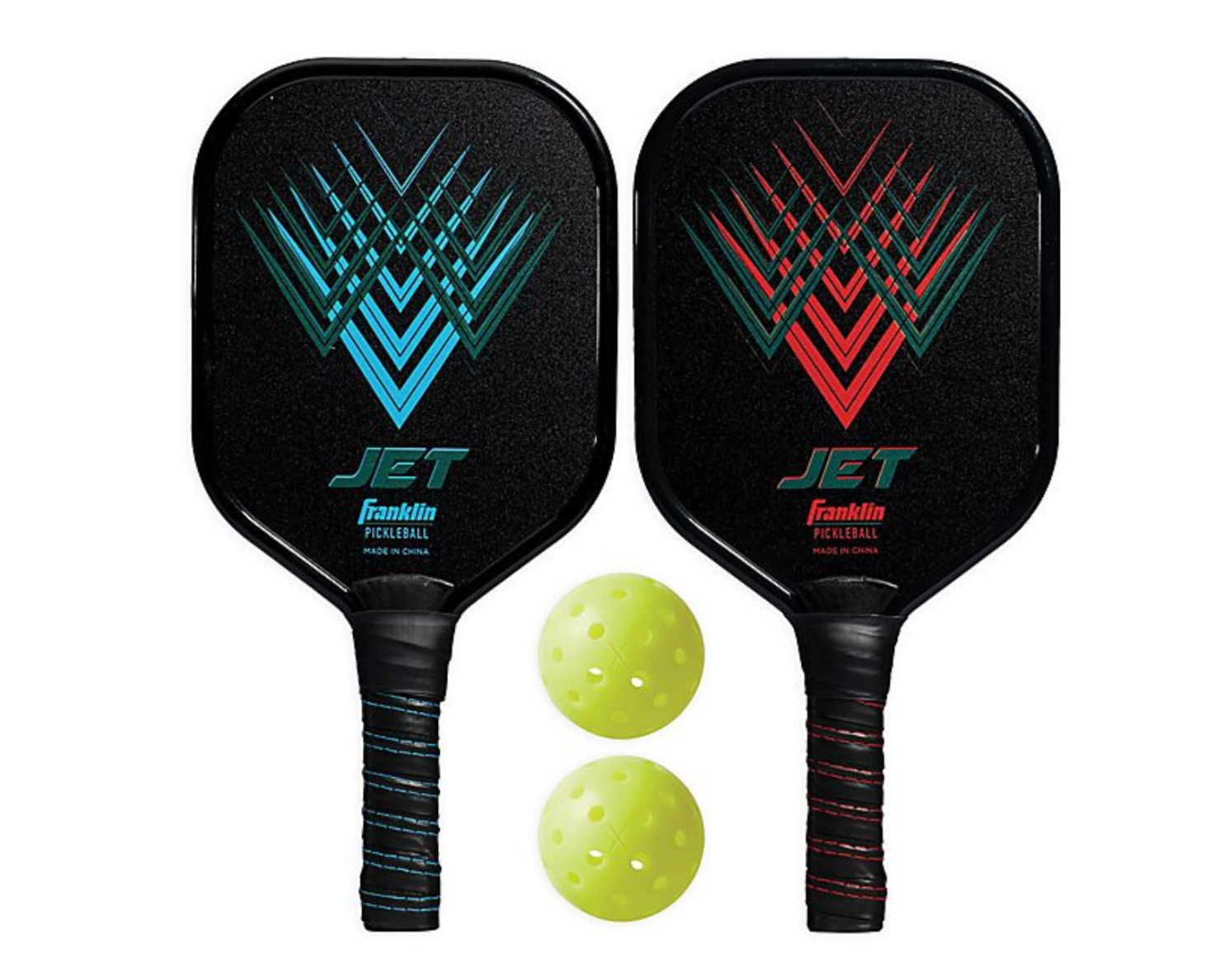 Franklin Sports + Jet Aluminum Paddle X-40 Set