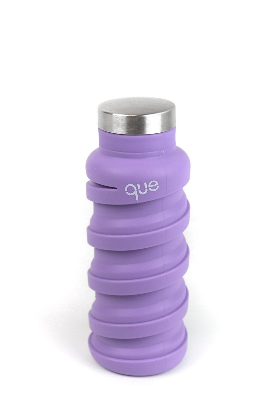 que + Collapsible Water Bottle