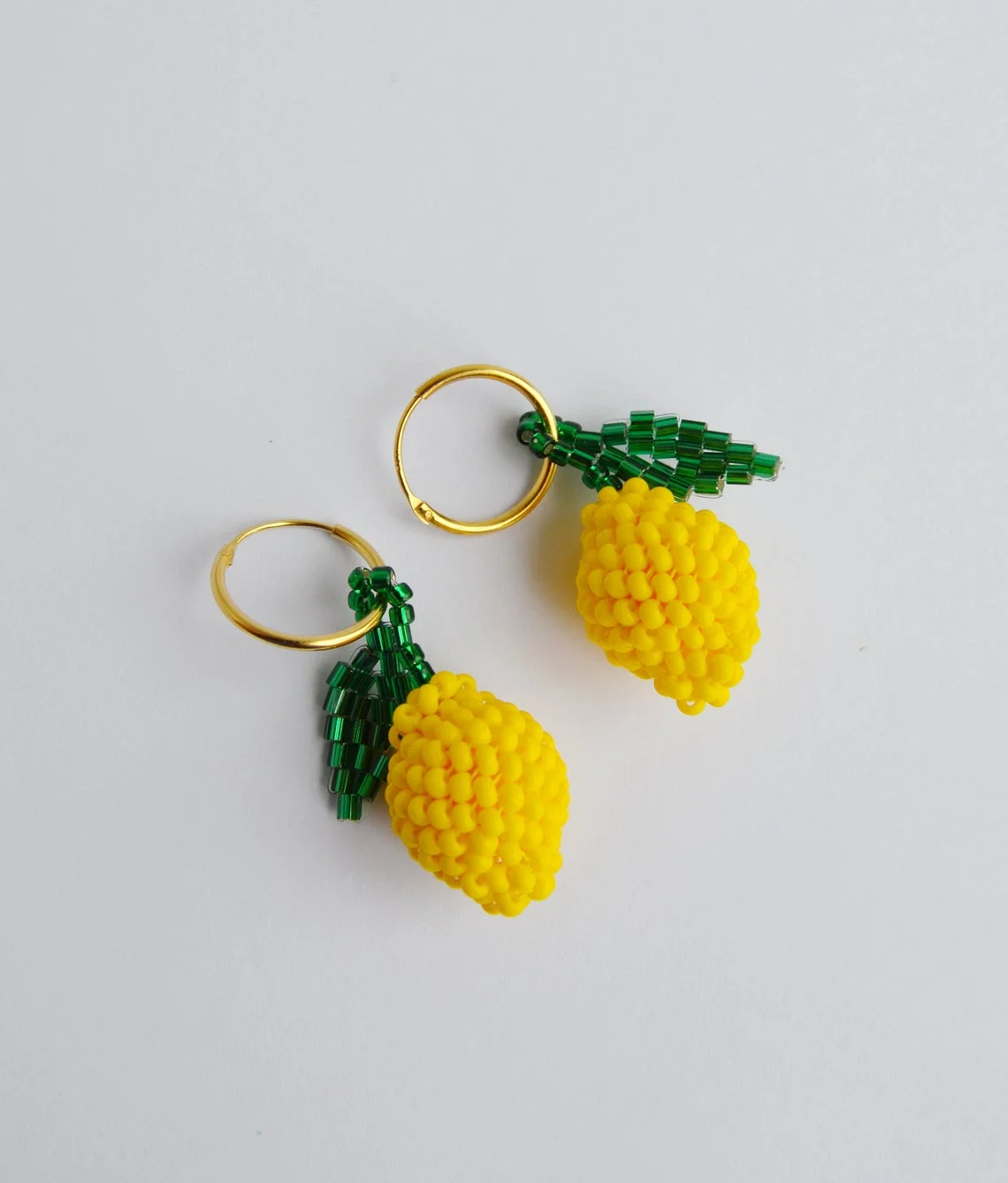 Handmade Beading Fruit Beads /wholesale Beads /beaded Jewielry Findngs/  Beaded Earrings / Oranges/ Tangerines/ Lemon/cherries 