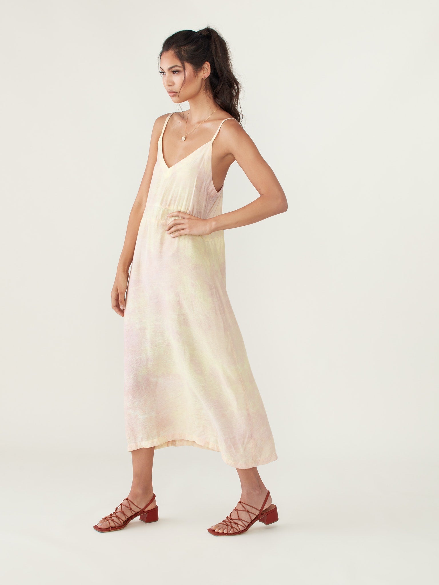 lacausa alma slip dress