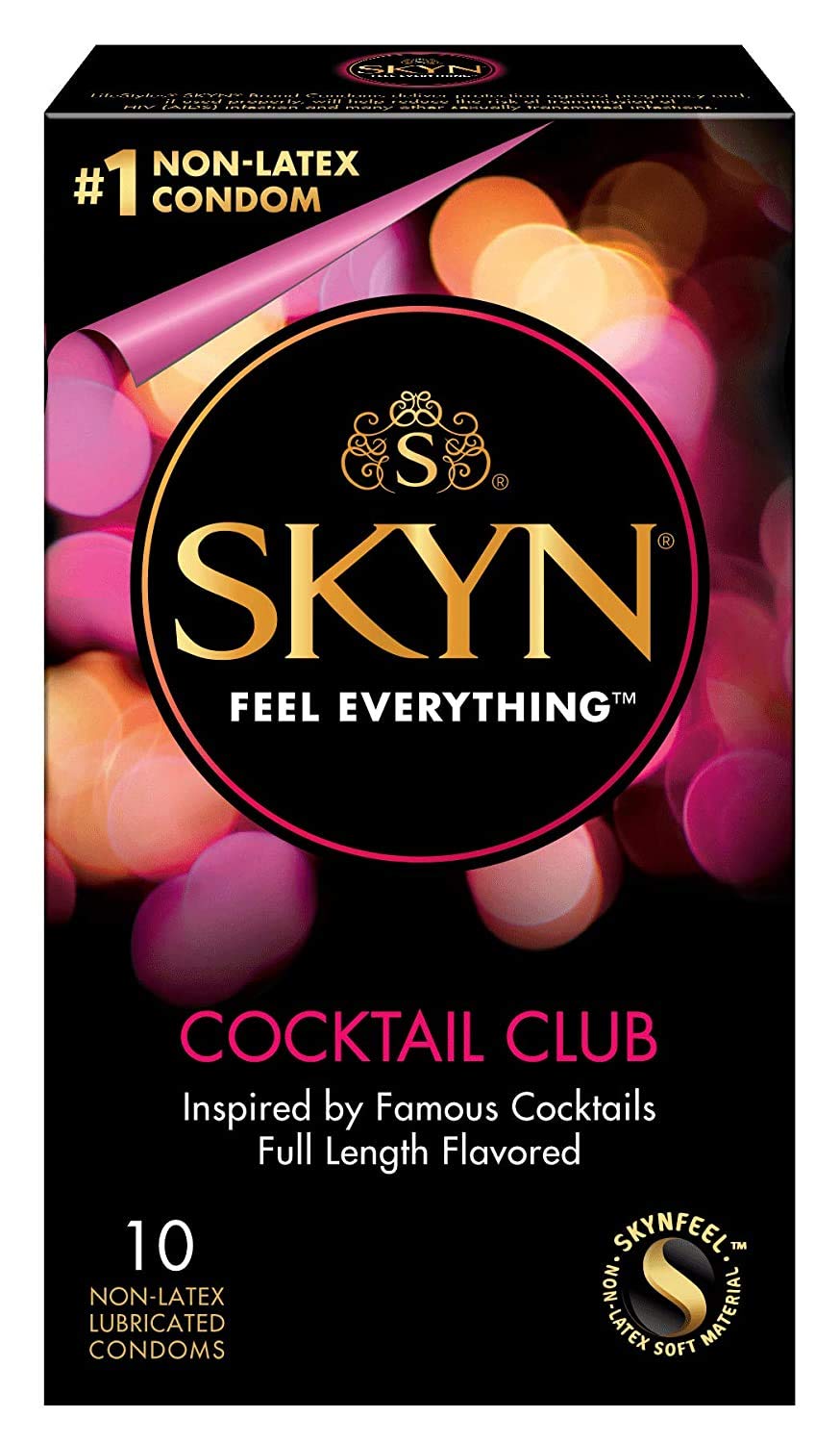 Lifestyles Skyn Cocktail Club Premium Flavored Condoms