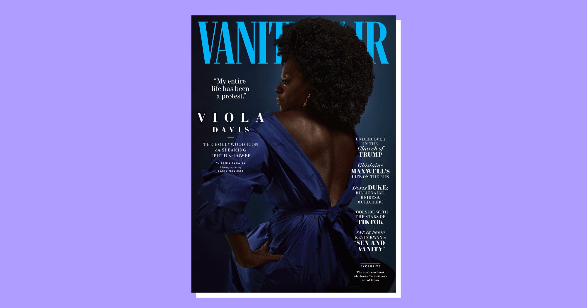 Viola Davis Covers 'Vanity Fair' In 1st Cover Taken By Black