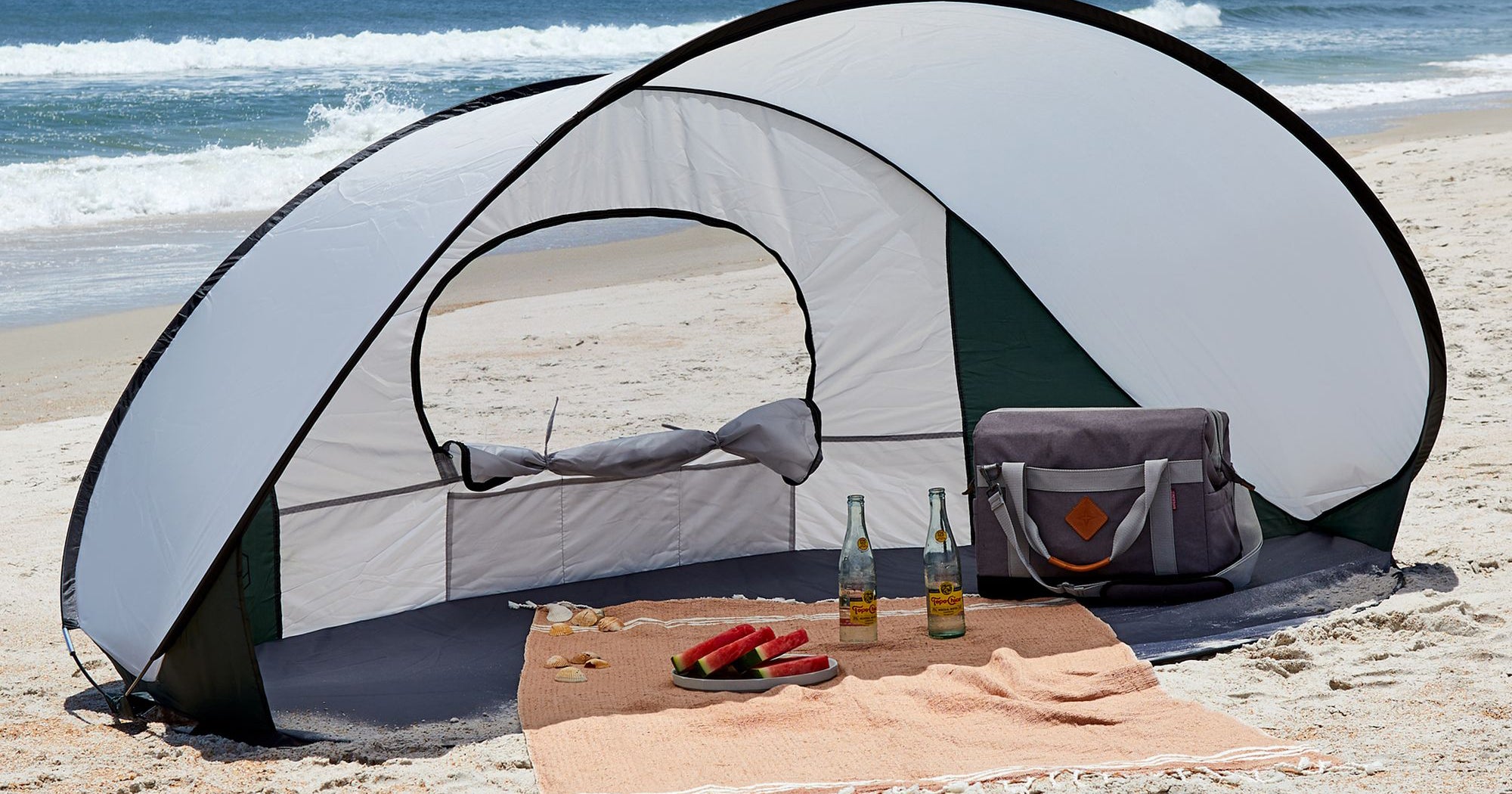 ll bean sunbuster folding shelter