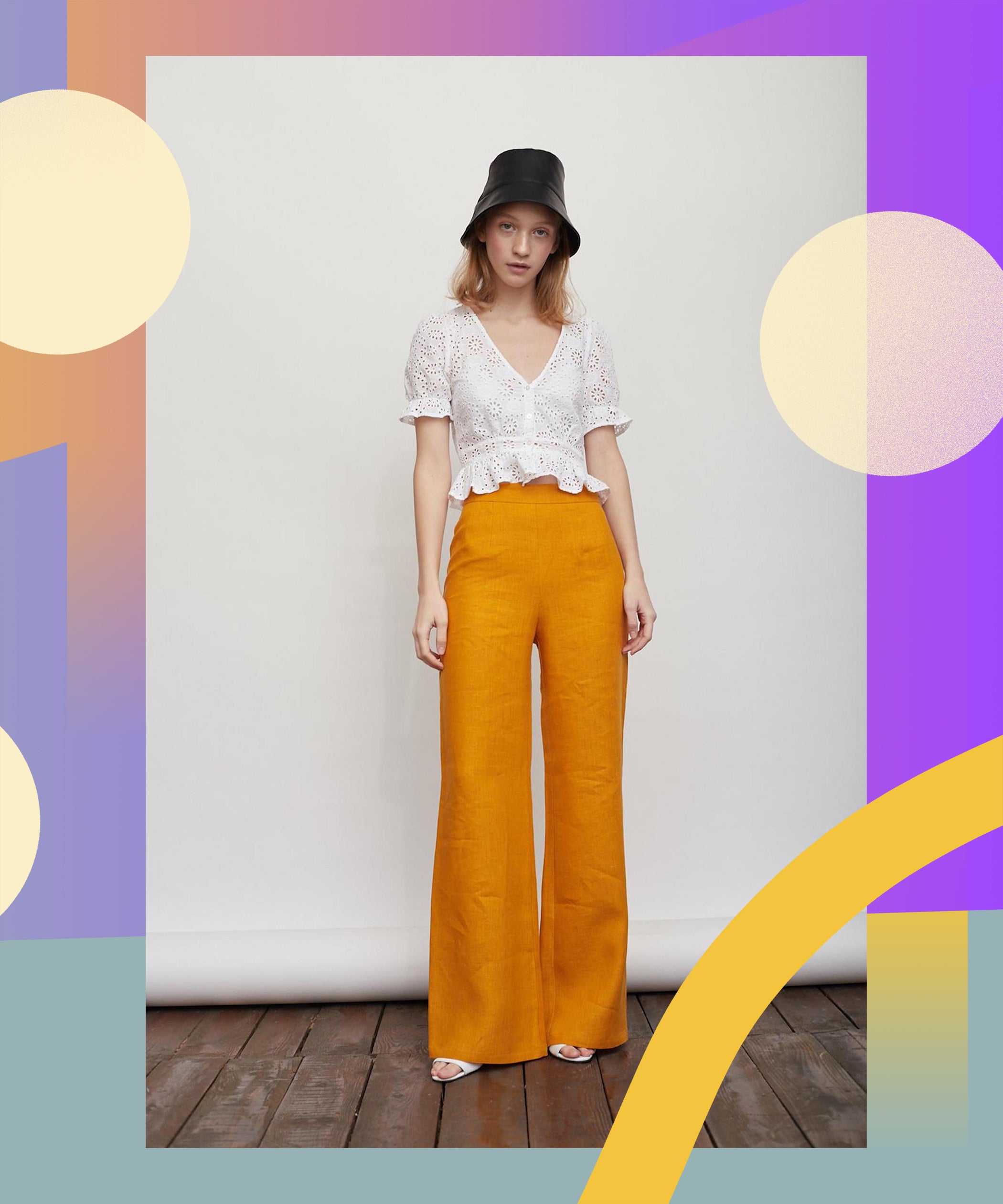 Summer Outfit Ideas With Pants, for When It's Too Hot to Wear Jeans |  Glamour